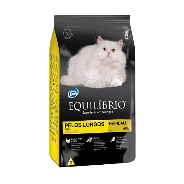Equilibrio Gatos Pelos Longos Hairball