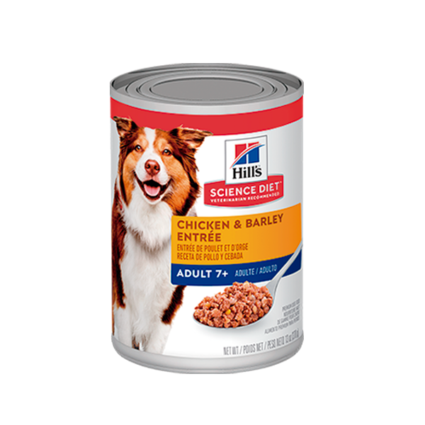 Hills Science Diet Adult 7+ Chicken & Barley Entrée
