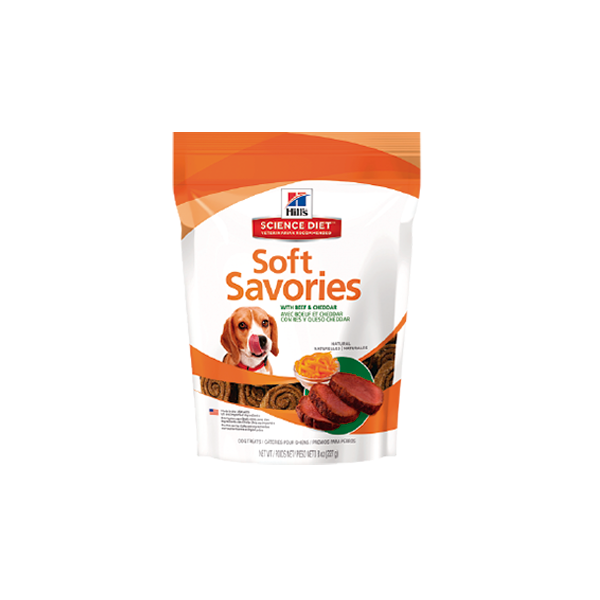 Hills Science Diet Soft Savories Beef & Cheddar Treats