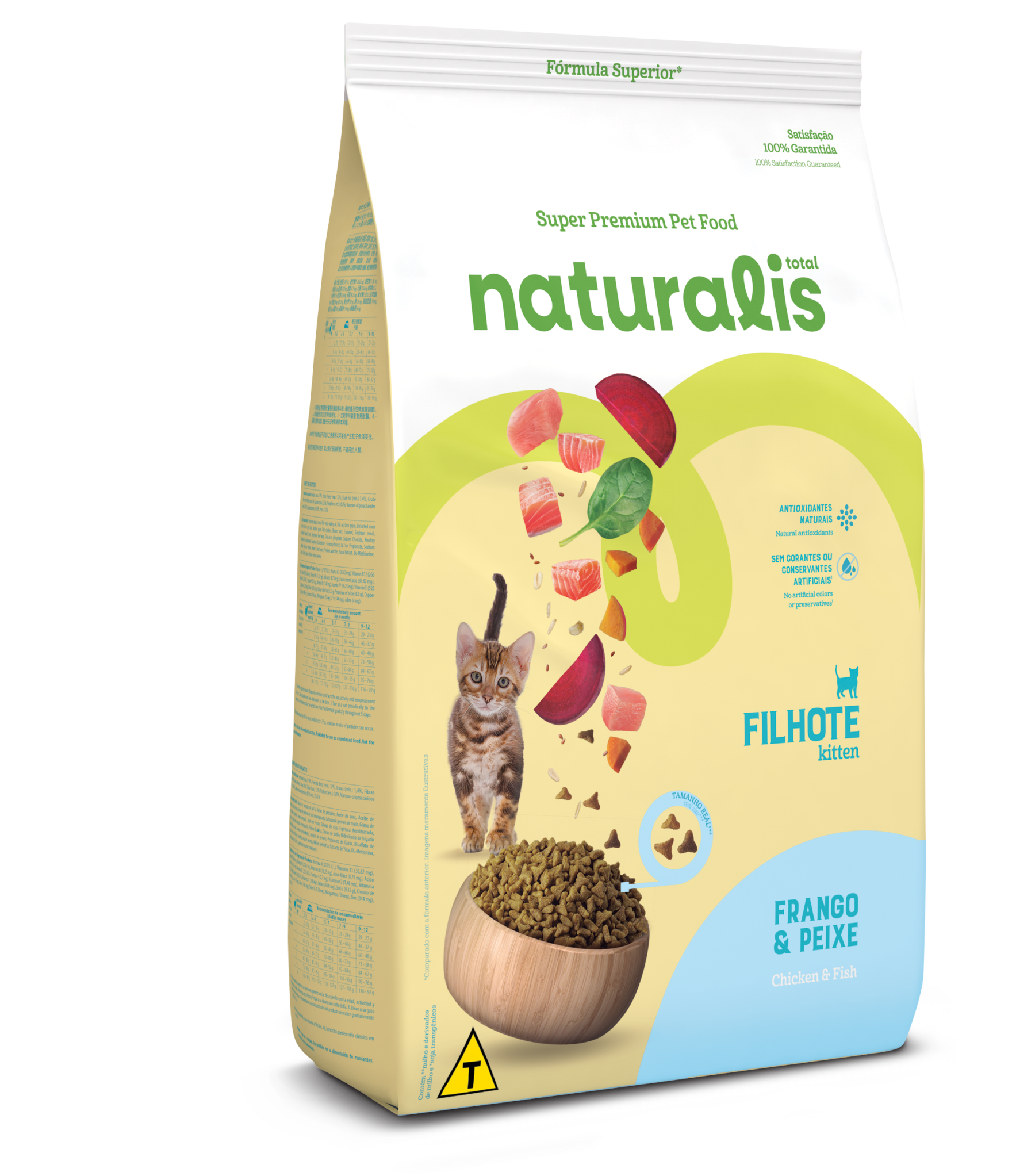 Naturalis Gatitos Pollo & Peixe