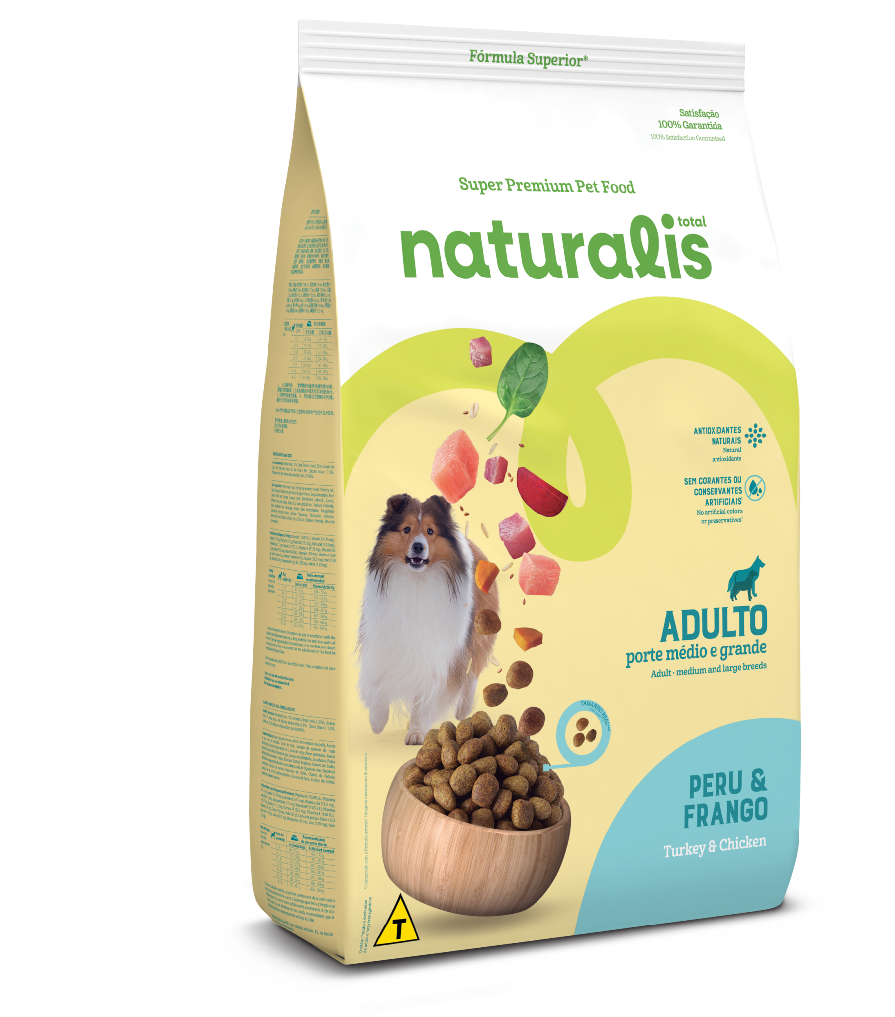 Naturalis Adulto Pollo, Peru & Vegetales