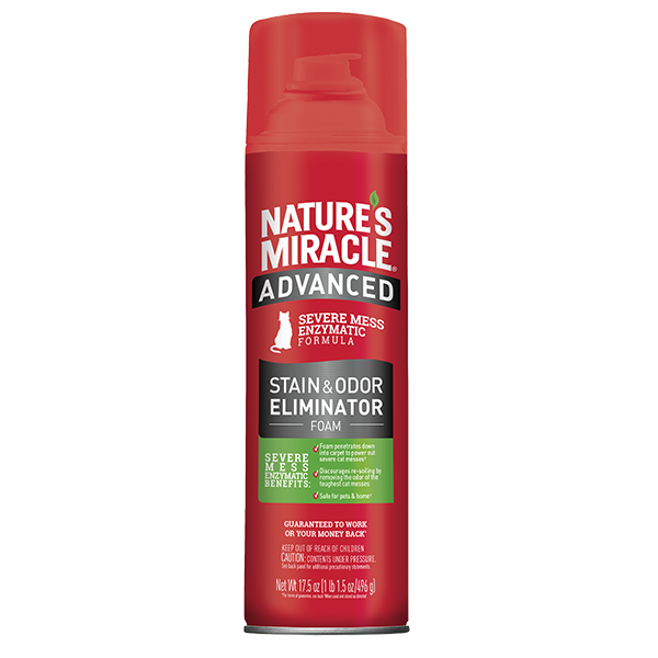 Nature Miracle Removedor-manchas Olores Gato Aerosol