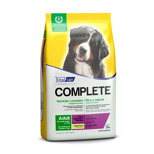 Complete Nutricion Completa Adult Perro Adulto Razas Medianas Y Grandes Sabor A Pollo