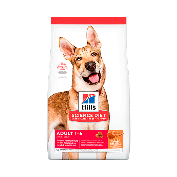 Hill’s Science Diet perro adulto raza mediana cordero y arroz