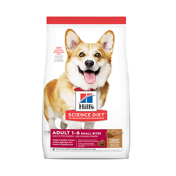 Hill’s Science Diet perro adulto Small Bites cordero y arroz