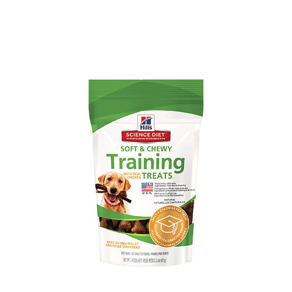 Hills Science Diet perro cachorro soft & chewy training treats pollo