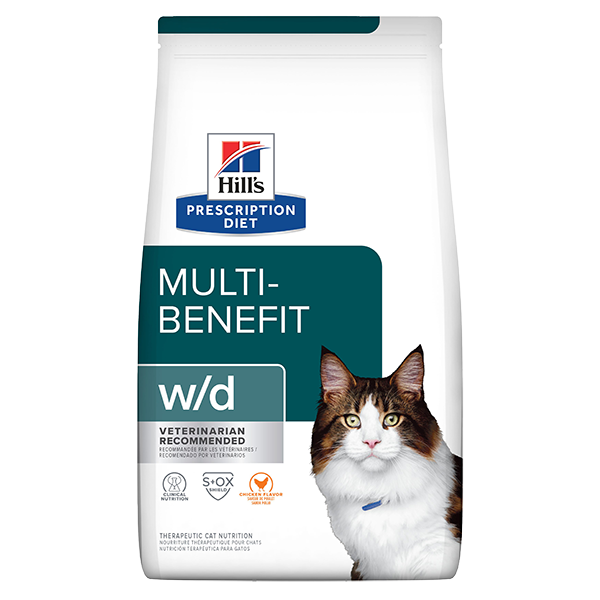 Hill’s Prescription Diet felino w/d