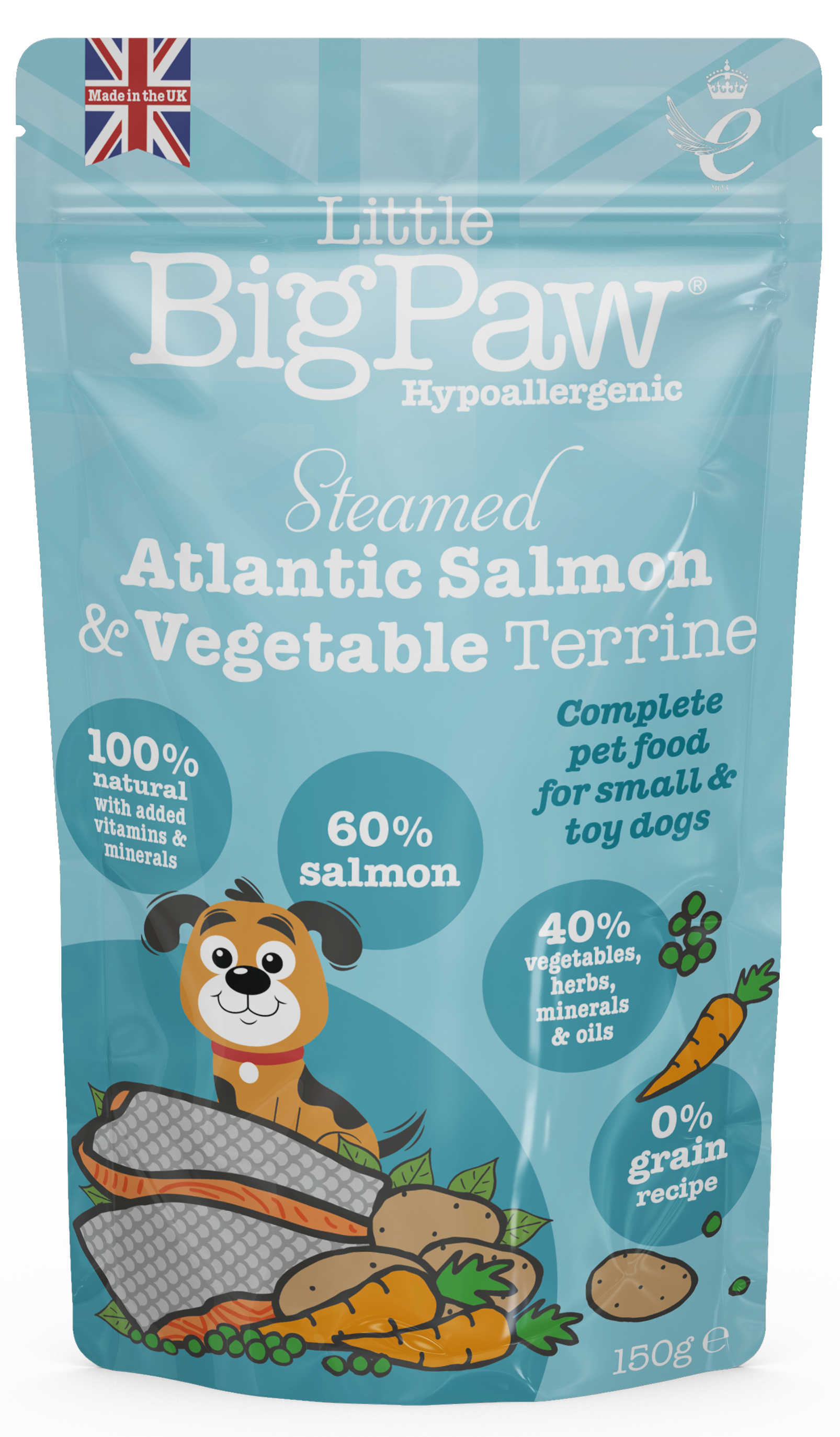 Little BigPaw Steamed Atlantic Salmon & Vegetables Terrine