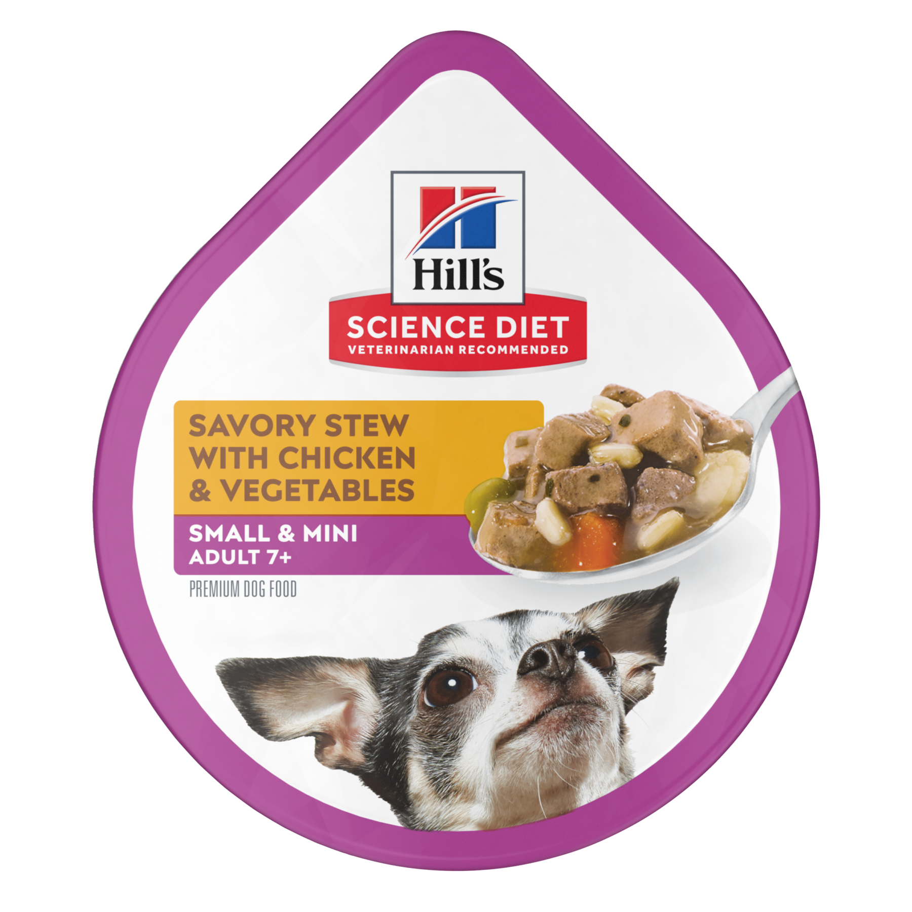 C ADULT 7+ SMALL & MINI TRAY STEW WITH CHICKEN