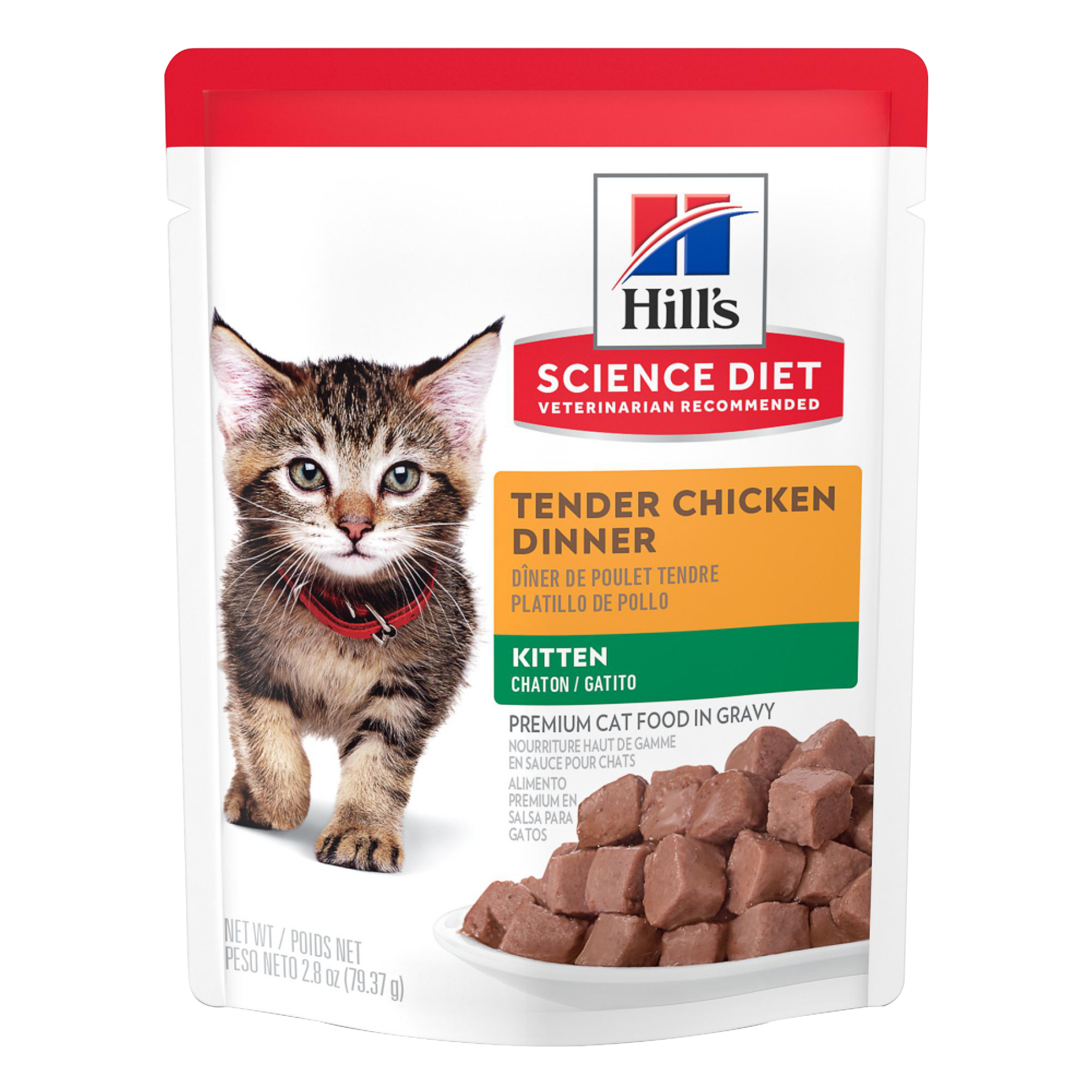 F KITTEN TENDER CHICKEN POUCHE