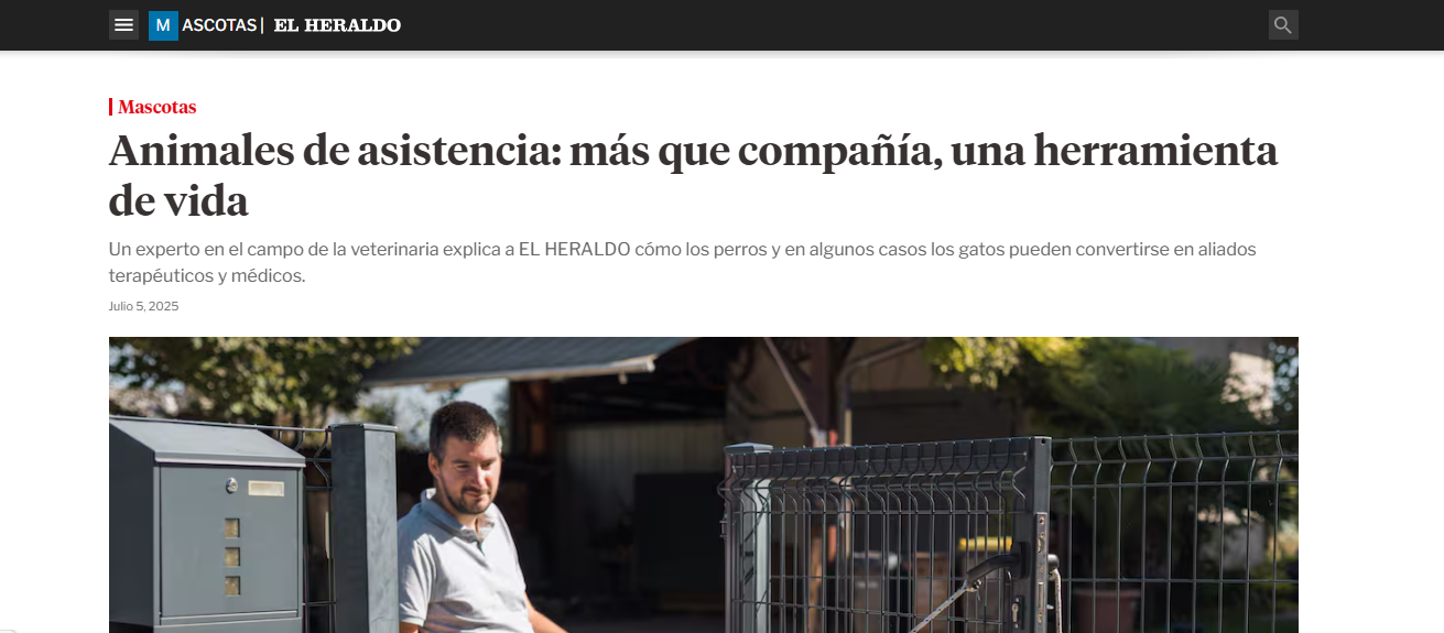 Gabrica | Animales de asistencia: más que compañía, una herramienta de vida