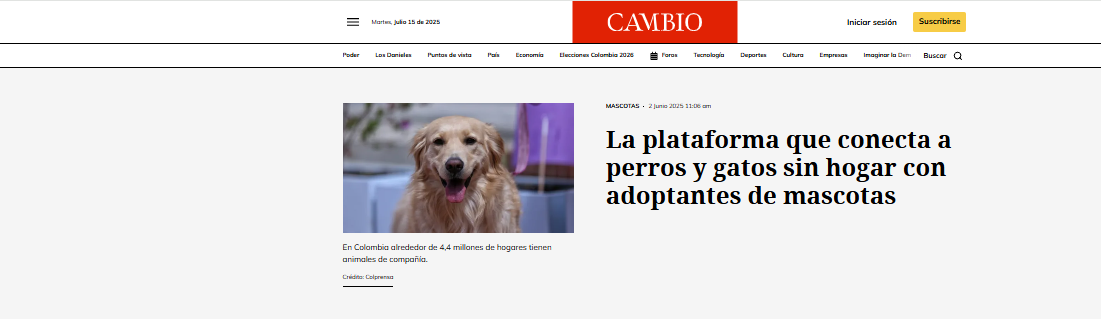 Gabrica | La plataforma que conecta a perros y gatos sin hogar con adoptantes de mascotas