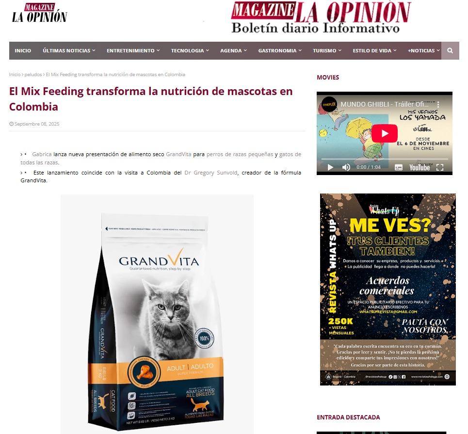 Gabrica | El Mix Feeding transforma la nutrición de mascotas en Colombia